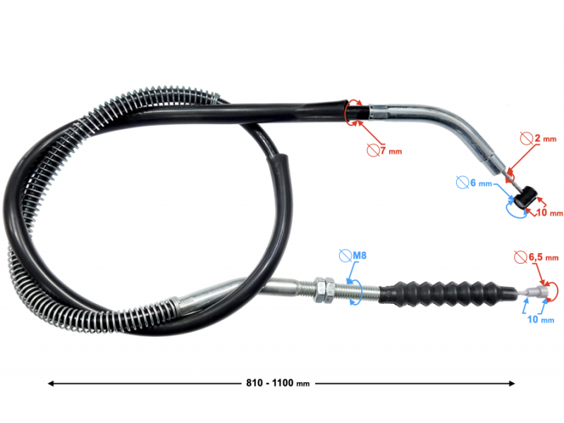 Clutch cable GT 125