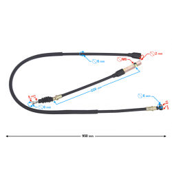 clutch cable for Ranger Classic (E4) moped