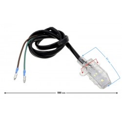 license plate lamp for FR 2 moped