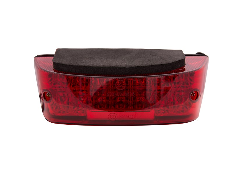 Headlight for motorcycle black Classic 125
