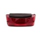 Headlight for motorcycle black Classic 125