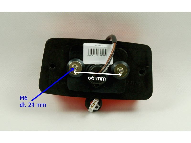 Rear lamp for Fighter 2 moped