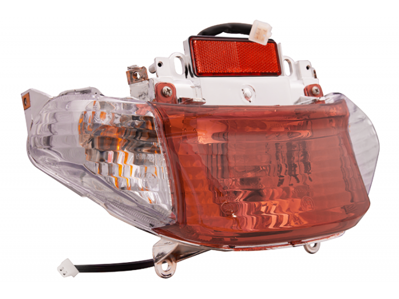 Rear lamp for scooter 21, white lampshades