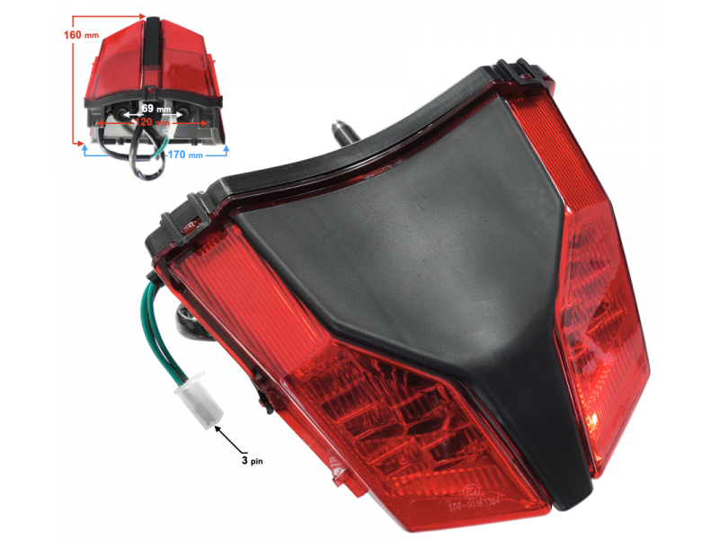 Rear lamp GT 125