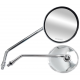 R + R mirrors (thread diameter 10mm) for Ranger Classic moped - silver with homologation