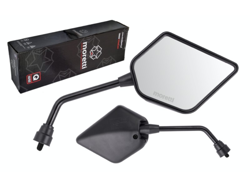 R + R mirrors (thread diameter 10mm) for moped TZR50N with homologation