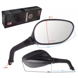 R + R mirrors (thread diameter 10mm) for B-Max scooter with homologation
