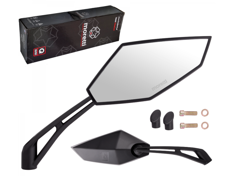 Mirrors L + R (thread diameter 8mm) for scooter Energy with homologation