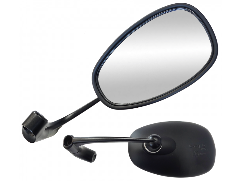 Mirrors for motorcycle Cafe Racer with homologation