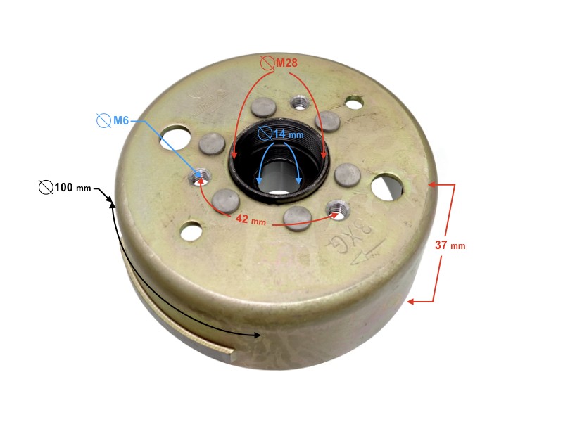 Magneto for Galactic scooter