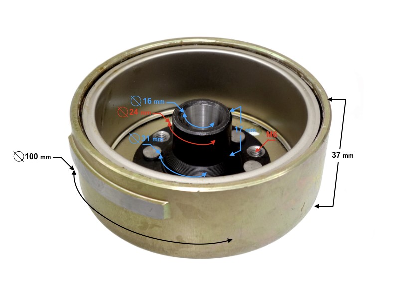 Magneto for Galactic scooter