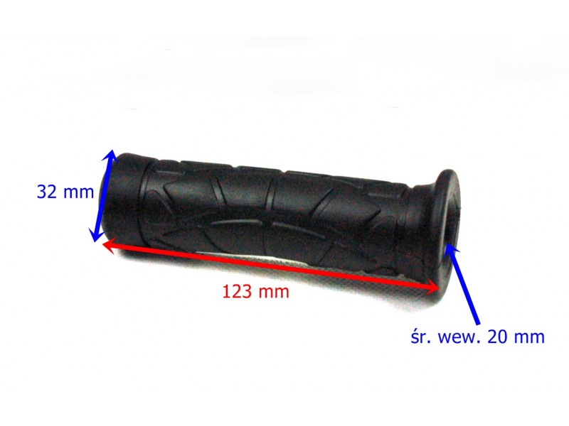 Left grip for Falcon 2 scooter