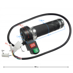 Gas grip with cruise control Energy 2.0