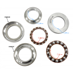 Mounting the steering head for FR 2 moped