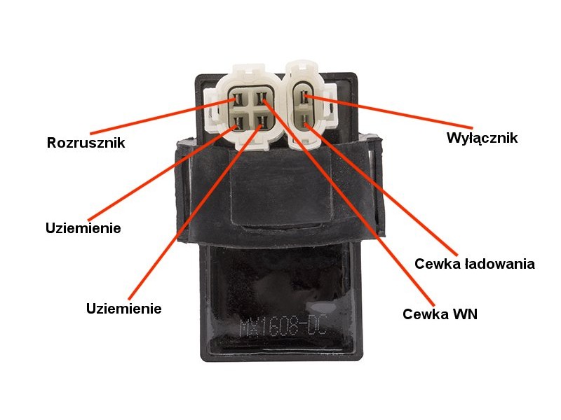 Ignition module for Hyper 125 motorcycle