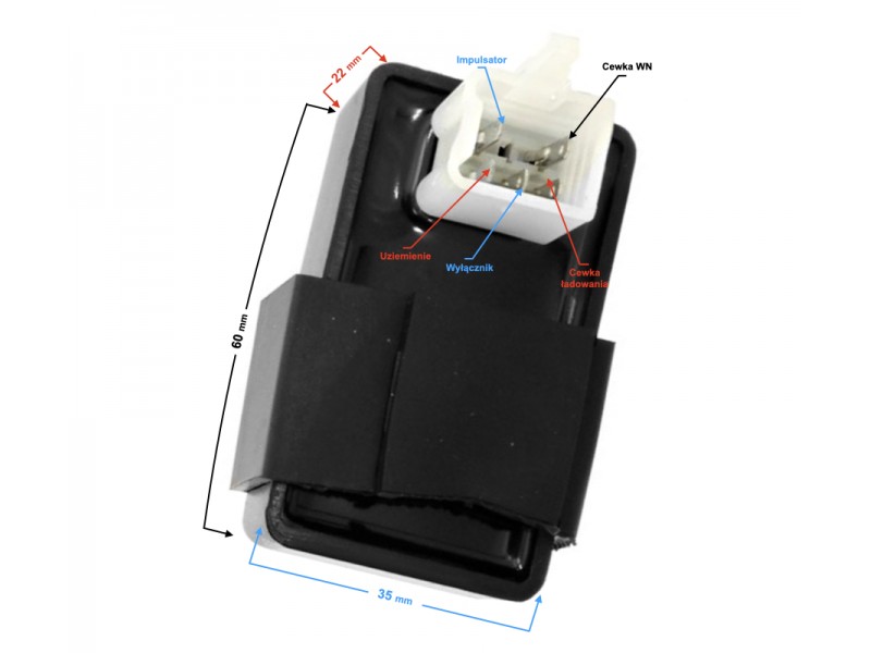 Ignition module for Fighter 1 moped