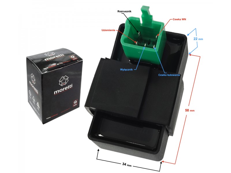 Ignition module for Fighter 2 moped