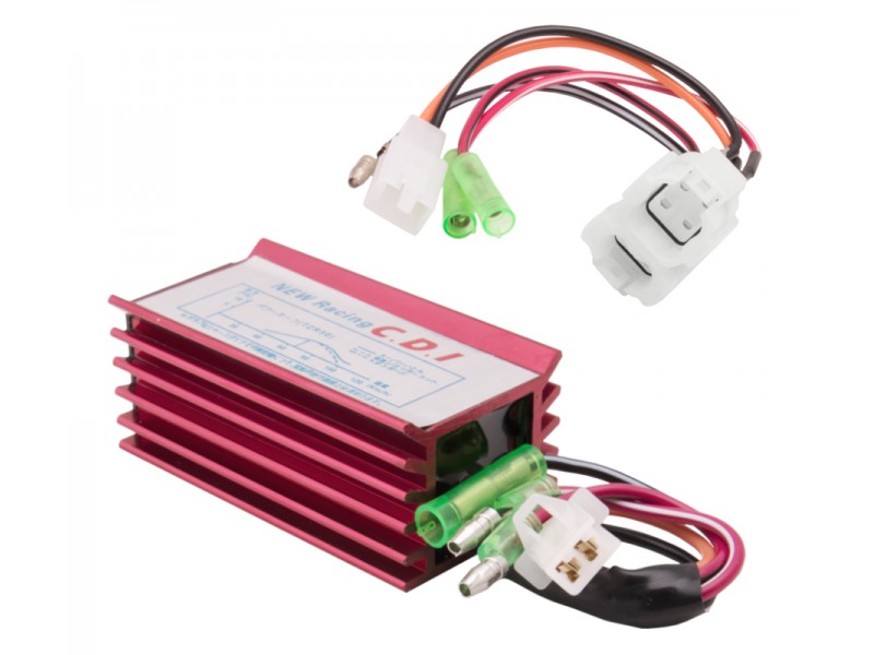 Ignition module for Falcon scooter - red tuning