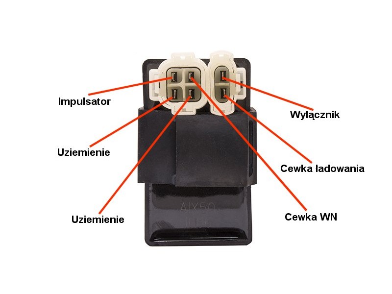 Ignition module for Galactic scooter