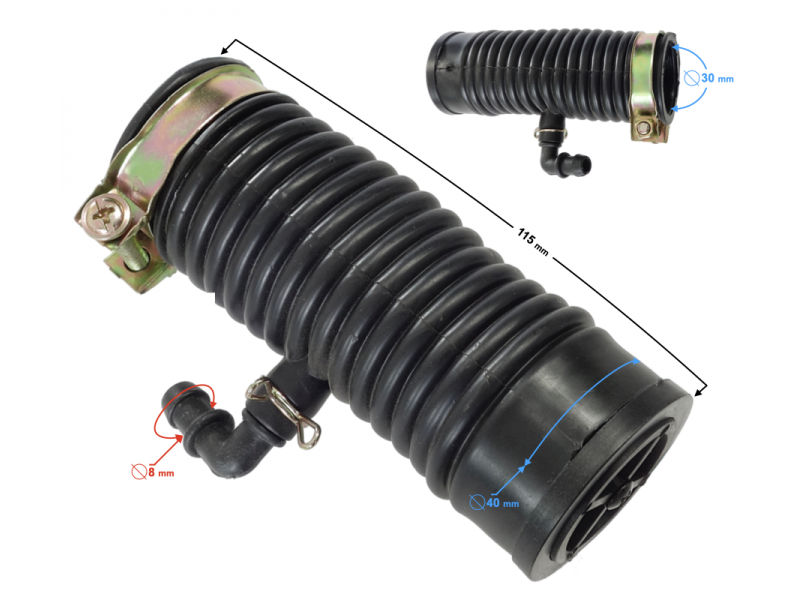 Air filter cover for Huragan 3 scooter