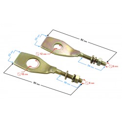 Chain tensioner for Ranger Classic (E4) moped