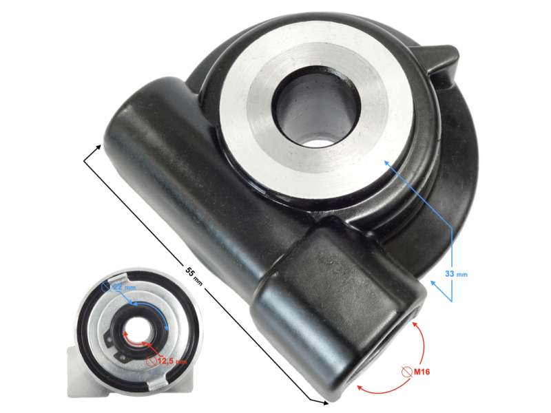 Speedometer drive for FR 2 moped