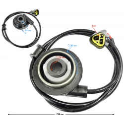 Speedometer drive for motorcycle Classic 125