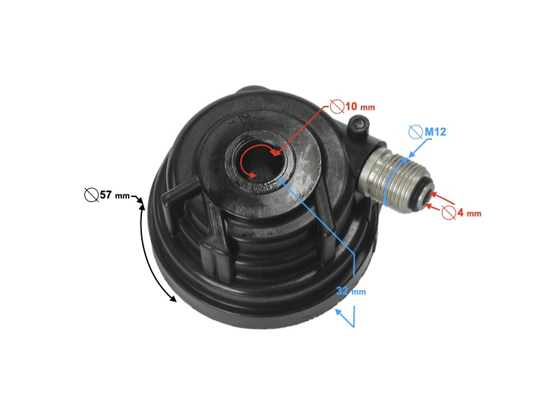 Speedometer drive Scalpel 50
