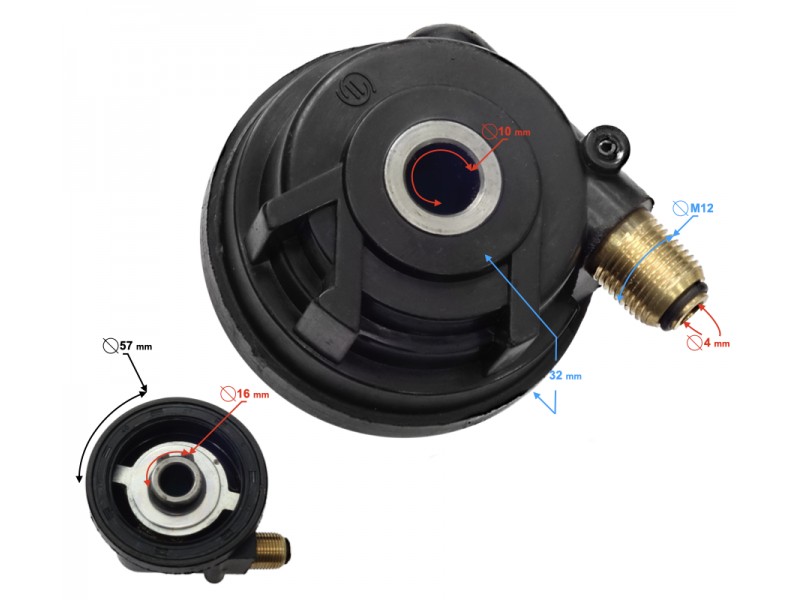 Speedometer drive disc for scooter 21