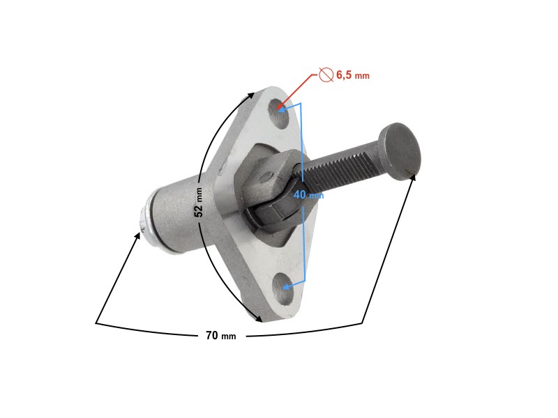 Timing tensioner for Huragan 3 scooter