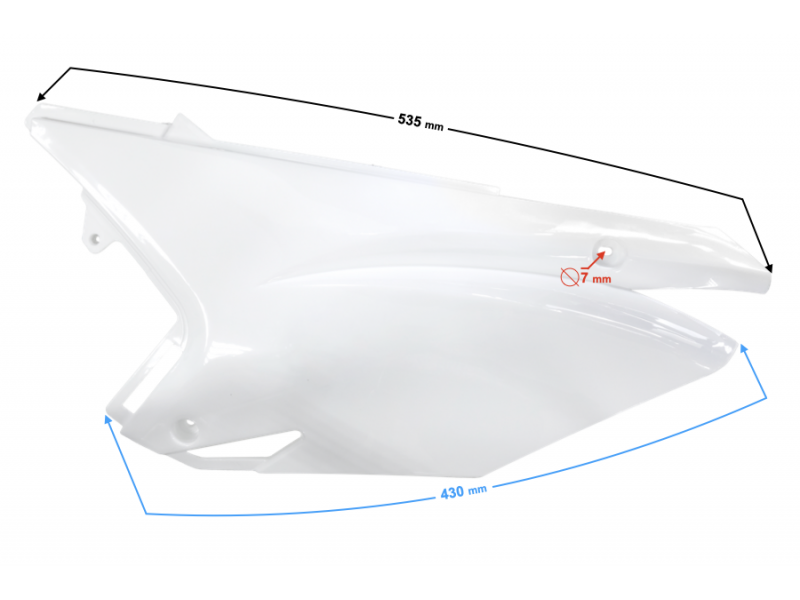 Rear Left Housing NXT250 2021 Rear Left Housing NXT250 2021