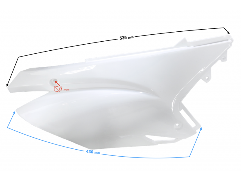 Rear Right Housing NXT250 2021 Rear Right Housing NXT250 2021