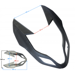 bottom headlight cover for FR 2 moped