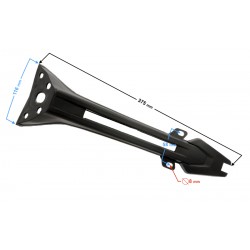 Rear bumper longitudinal cover for FR 2 moped