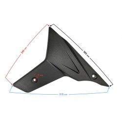 Right plow engine cover for FR 2 moped