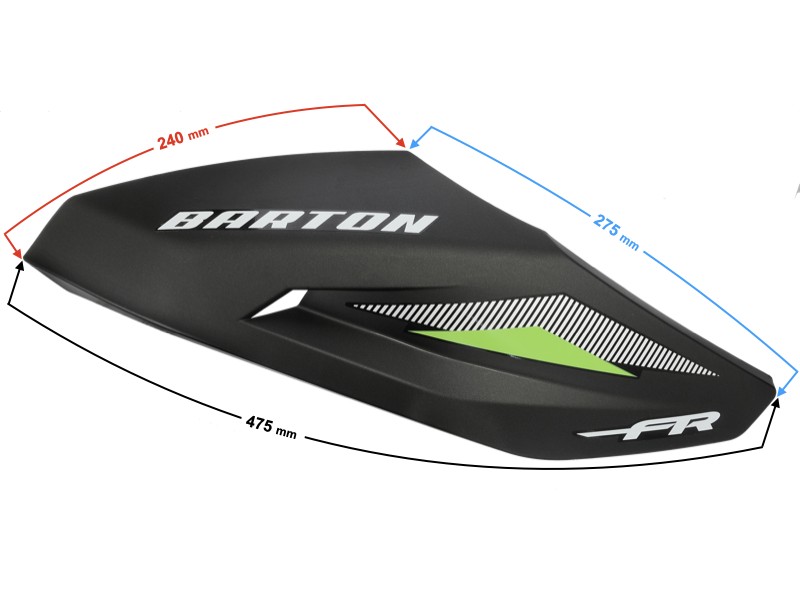 front right cover for FR 2 moped, green