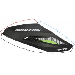 front right cover for FR 2 moped, green