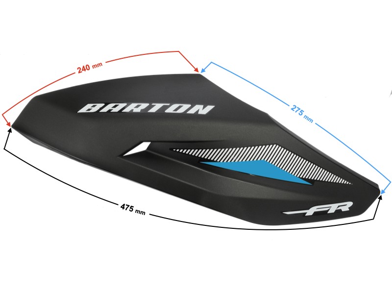 front right cover for FR 2 moped, blue