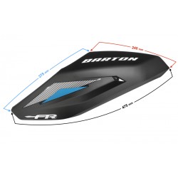 front left cover for FR 2 moped, blue