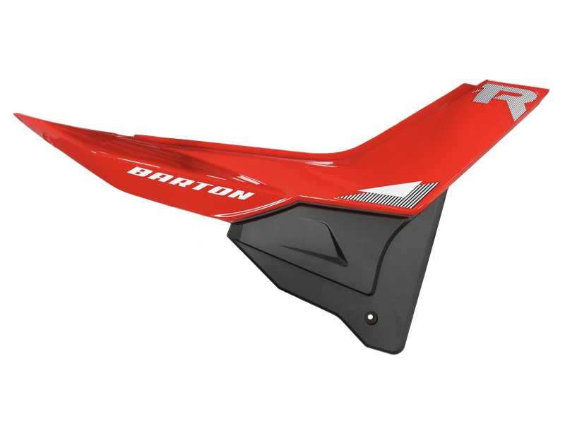 Side (rear) right casing for FR 2 moped, red