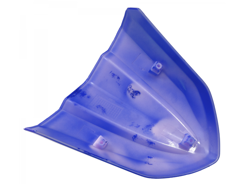 Upper headlight cover (counter cover) for FR 2 moped, blue