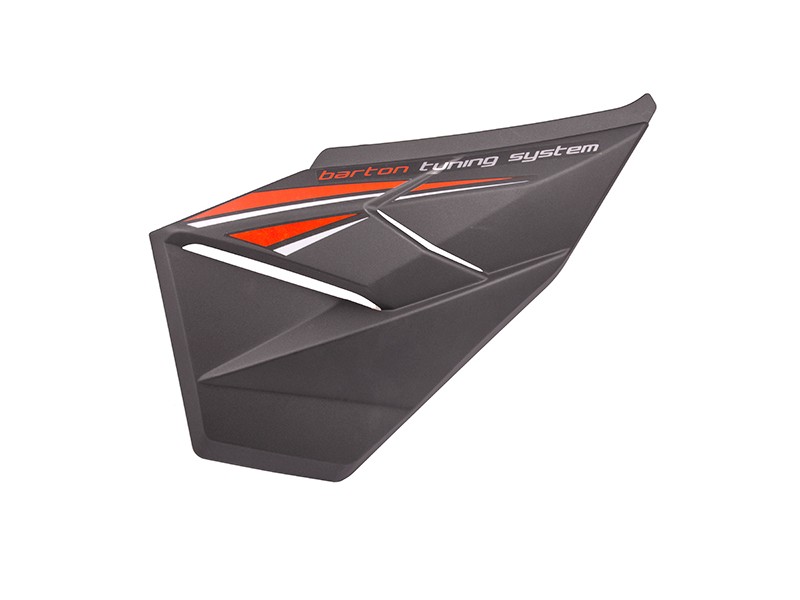 right side cover for Hyper 125 motorcycle, orange