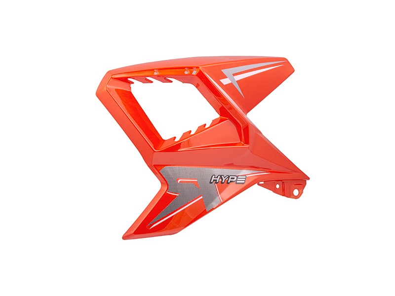 Tank cover, left orange for Hyper 125