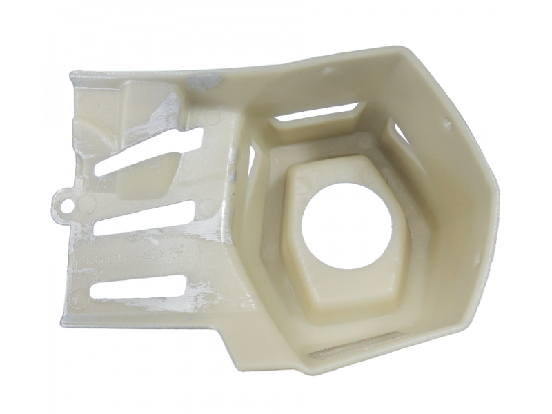 Right cover for the muffler outlet for Hyper 125