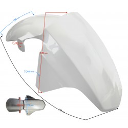 Front Fender Active 50cc Euro 5 ( 2 psc of each color)