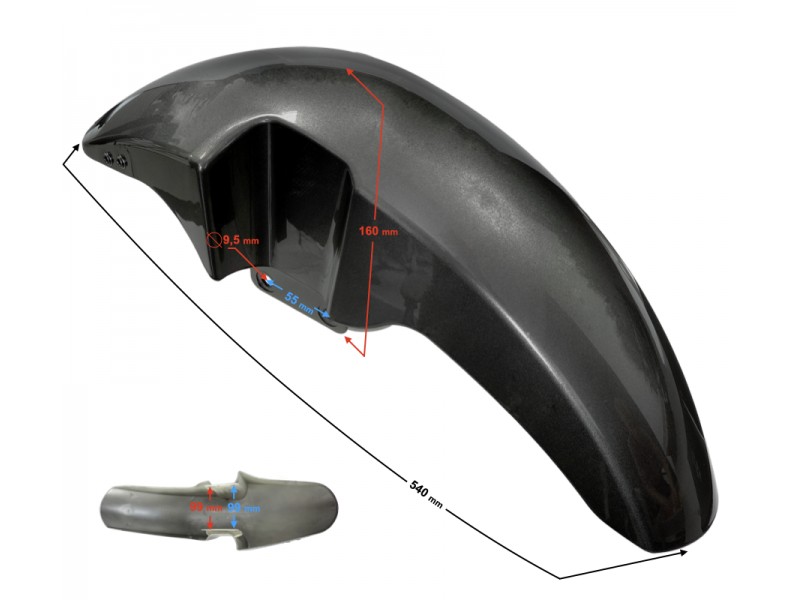 Handlebar Weight Black for Classic 125 Motorcycle