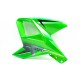 left fuel tank cover, green for Hyper 125 motorcycle
