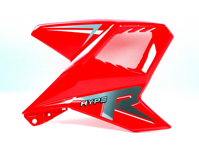 right fuel tank cover, red for Hyper 125 motorcycle