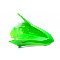 Front fender cover - top part, green for Hyper 125 motorcycle