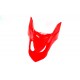 Front fender cover - top part, red for Hyper 125 motorcycle